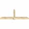 Ekena Millwork Eugene Rough Sawn Timber Gable Bracket, Douglas Fir, 96"W x 44"H x 6"D x 6"F, 11/12 Pitch GBW096X44X0606EUG00RDF - alternate 2